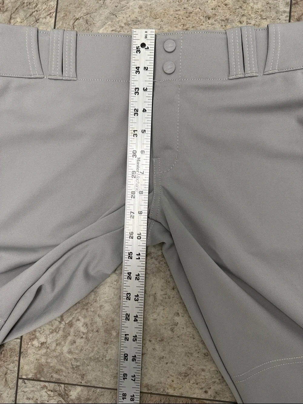 Women's Large Gray Champro Softball Pants - Picture 4 of 7